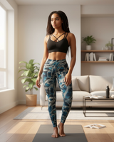 Ocean Wave Leggings