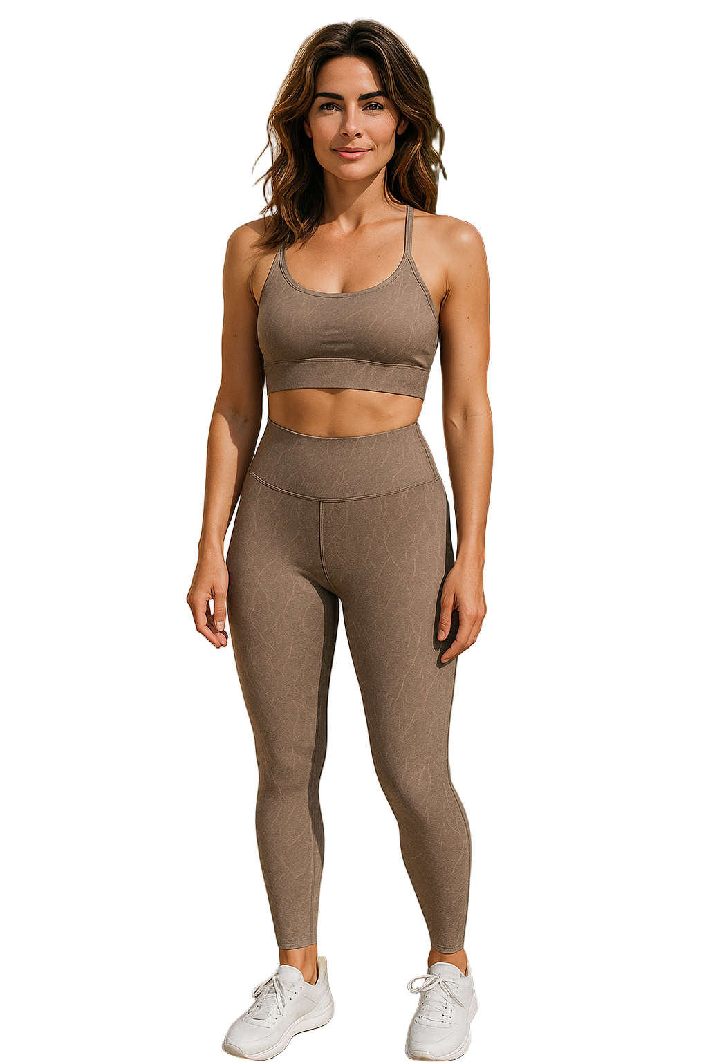 Desert Crackle Active 2 Piece Set