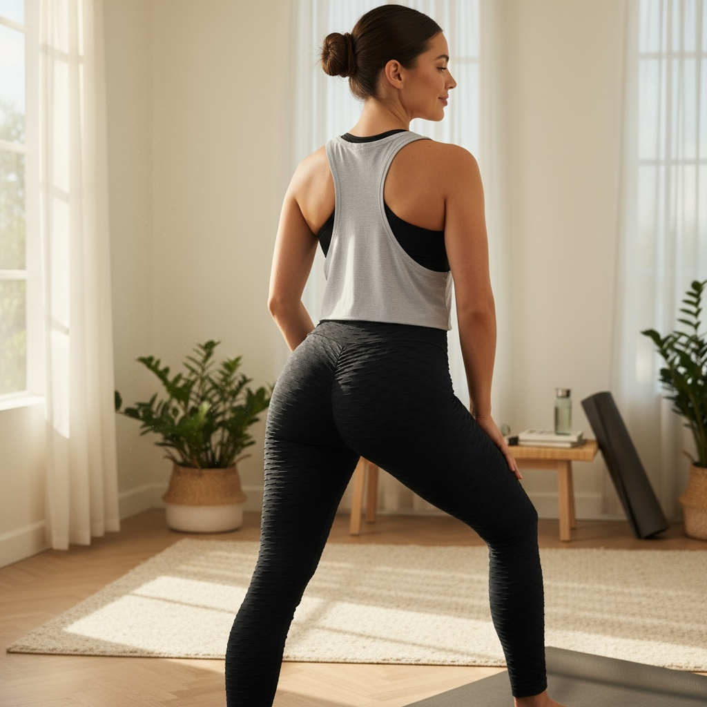 Authentic Brazilian Textured Sculpt Leggings