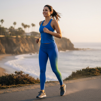Electric Blue Motion Leggings