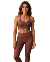 Terra Luxe Jacquard 2 Piece Set – Cocoa Leopard