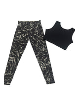 Midnight Marble Leggings