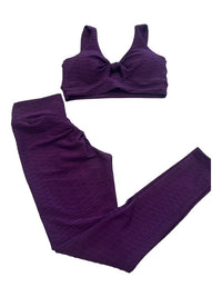 Amethyst Energy Textured 2 Piece Set