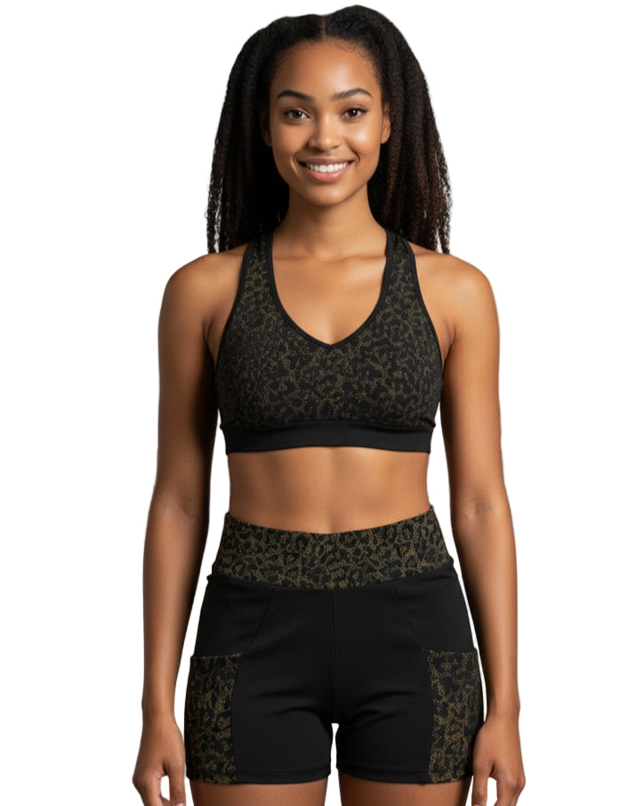 Noir Jungle Two-Piece Set