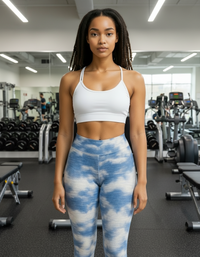 Tie Dye Bubble Leggings