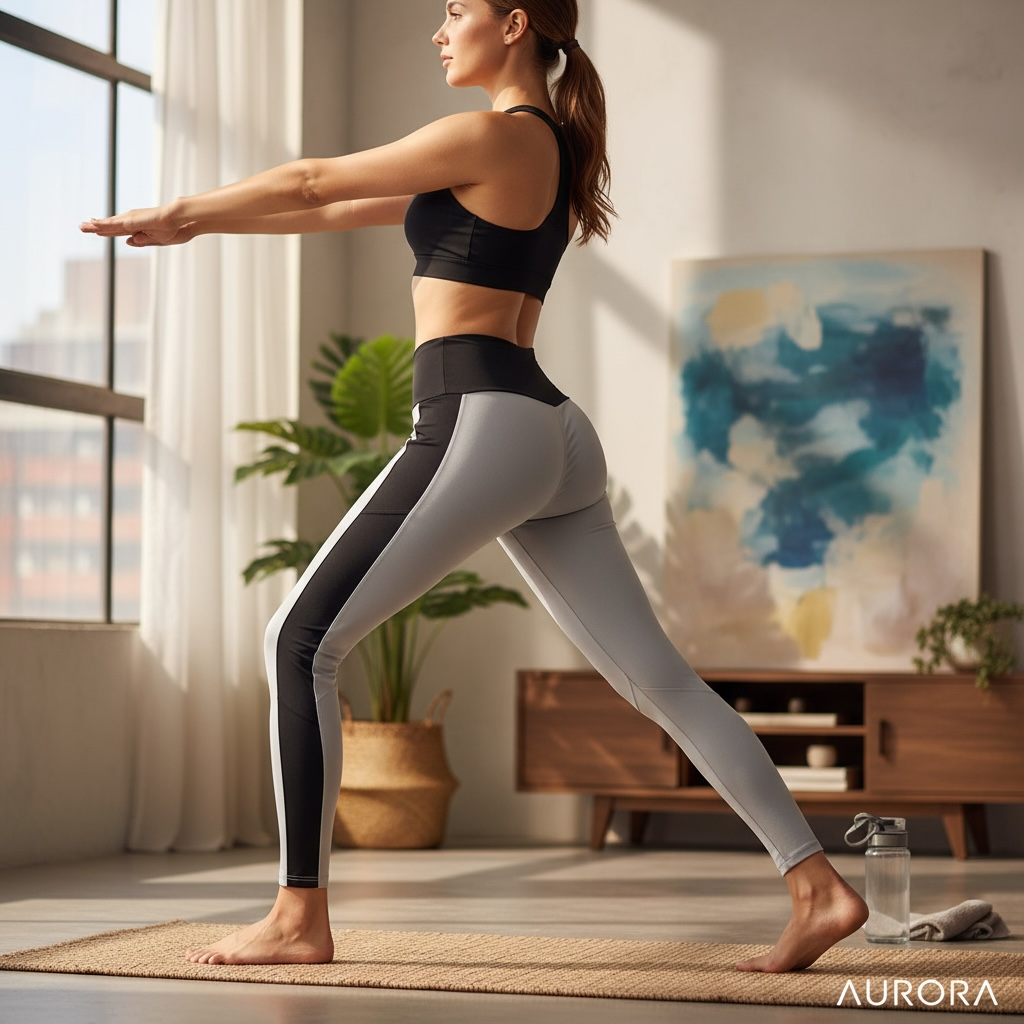 Contour Colorblock Capri Leggings