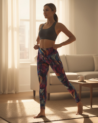 Aurora Brushstroke Leggings