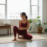 Crimson Flow Active  2 Piece Set- Red