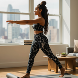 Marble Swirl Workout  2 Piece Set