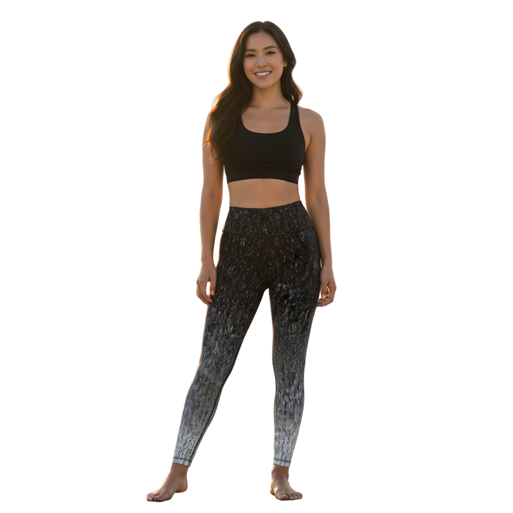 Fade Leggings – Black & White