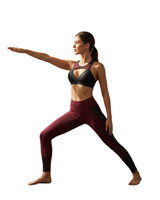 Bordeaux Eclipse Sports Bra