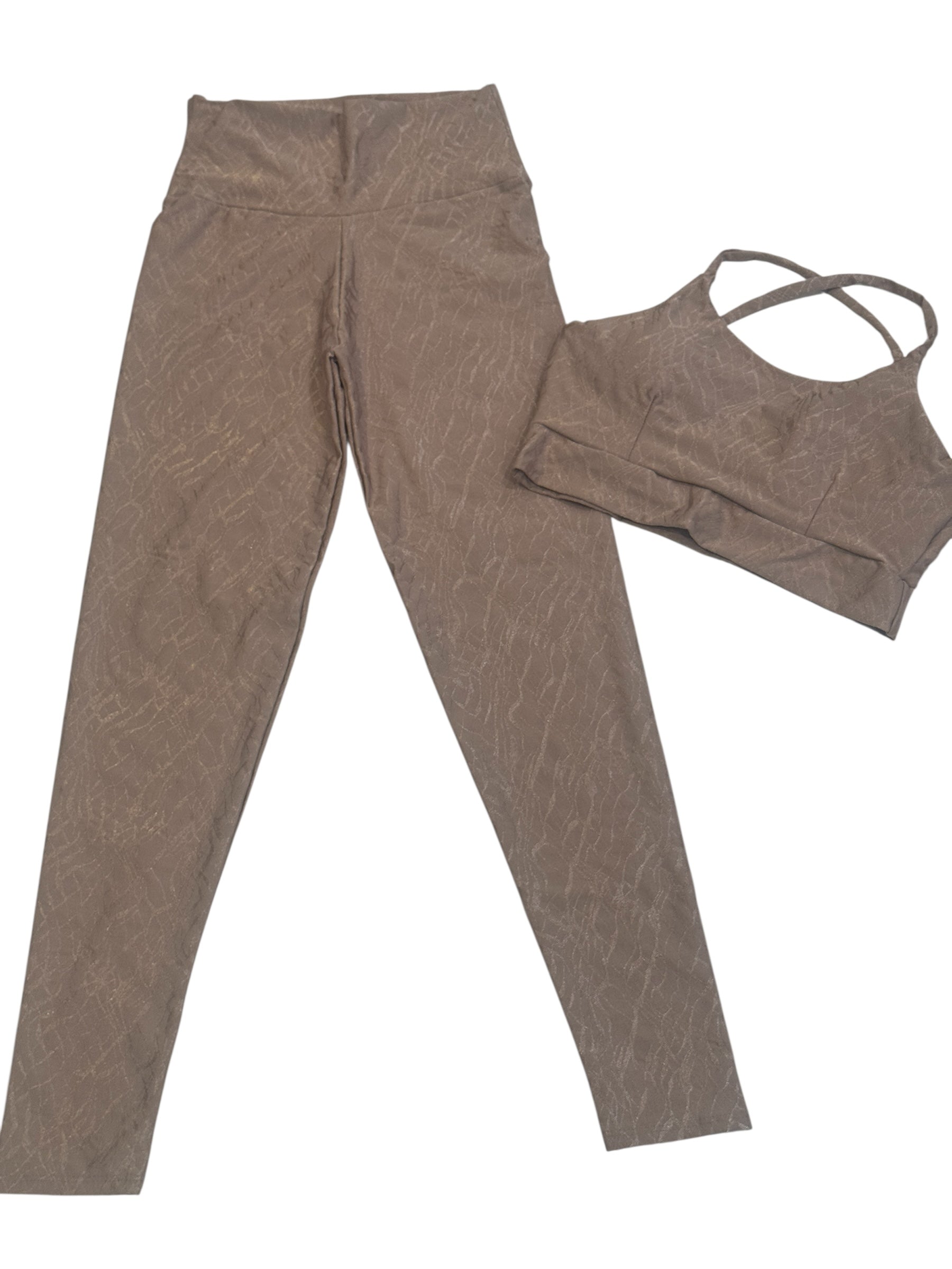 Desert Crackle Active 2 Piece Set