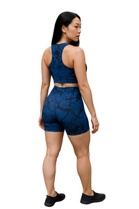 Blue Marble Print Two Piece set